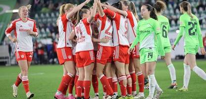 Fußball-Bundesliga der Frauen: Der FC Bayern lässt dem VfL Wolfsburg keine Chance