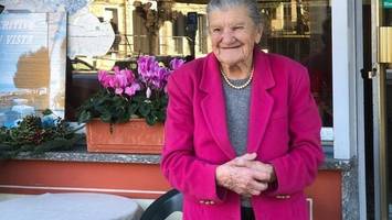 Italiens älteste Barista wird 100: Das ist ihr Geheimnis