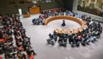 UN-Sicherheitsrat: Die ersten Zeichen eines offenen Bruchs