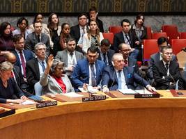 Nahost: UN-Sicherheitsrat fordert erstmals Waffenstillstand im Gazastreifen