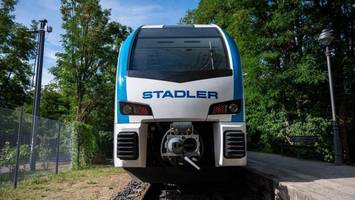 Hersteller: Zug schafft Rekordstrecke mit Wasserstoffantrieb