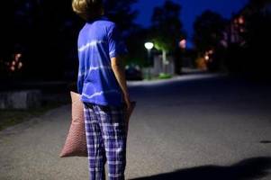 schreckmoment für eltern: dreijähriger ist nachts in kriegshaber unterwegs
