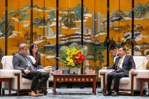 söder setzt china-reise fort: termin beim handelsminister