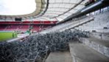 modernisierung: em-stadion umgebaut: vfb gegen heidenheim vor 60.000 fans