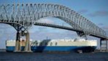 USA: Brücke in Baltimore nach Schiffskollision eingestürzt