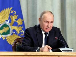 Russland: Putin rückt nicht ab von seiner Propaganda