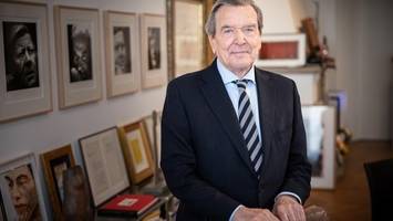 Altkanzler Schröder bereut nichts – hat eine Entschuldigung