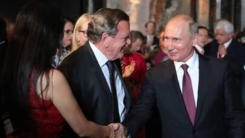 Altbundeskanzler - Gerhard Schröder will Putin nicht zum 80. Geburtstag einladen