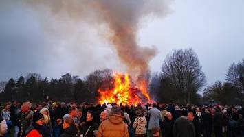 Übersicht über Osterfeuer in Geesthacht und Umgebung