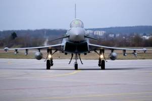eurofighter nach reparatur in stuttgart wieder in bayern