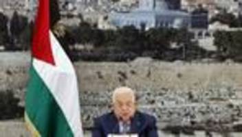 Konflikte: Neuer palästinensischer Ministerpräsident bildet Regierung
