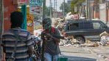 Konflikte: UN-Bericht: Lage in Haiti katastrophal