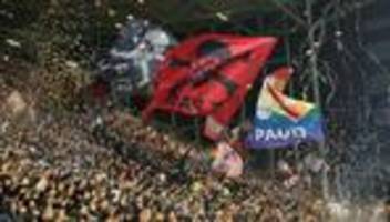 Umweltverschmutzung: FC St. Pauli verbietet Einsatz von Konfetti am Millerntor