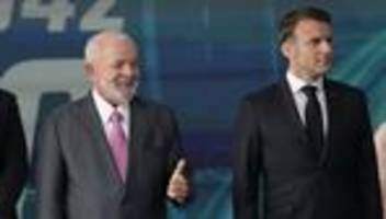 G20-Gipfel in Brasilien: Macron äußert sich kritisch zu möglicher G20-Einladung an Putin