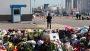 Terrorismus: Russland meldet weitere Festnahme nach Terroranschlag bei Moskau