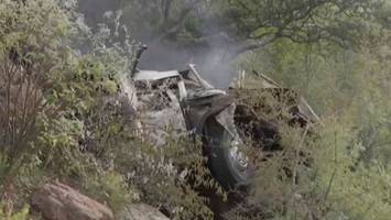 Bus stürzt in Schlucht: 45 Tote bei Unglück in Südafrika