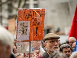 demonstrationen: ostermarsch-teilnehmer fordern abrüstung und diplomatie
