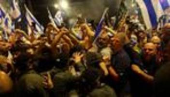 israel: festnahmen nach protesten gegen netanjahu in tel aviv