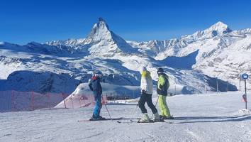 Unfall in der Schweiz - Riesige Lawine bei Zermatt: Drei Menschen tot geborgen
