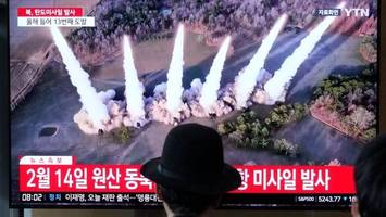 südkoreas militär: nordkorea testet mittelstreckenrakete
