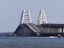 Noch in den nächsten Monaten: Ukraine: Werden Krim-Brücke bald zerstören