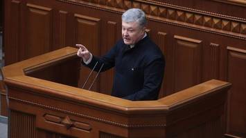 ukraine: ex-präsident poroschenko will erneut kandidieren