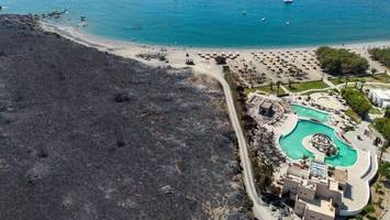 waldbrände: hotelgutscheine für betroffene rhodos-touristen