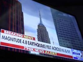 In New York und Boston spürbar: Erdbeben erschüttert Nordosten der USA