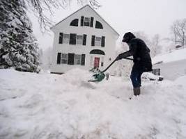 wetterphänomen nor'easter: heftiger schneesturm überrascht usa und kanada