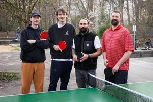 tischtennis als outdoor-sport für alle: der hochfeldpark ist unser zuhause