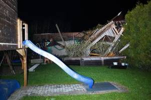 hausdächer in der oberpfalz beschädigt: tornadoverdacht