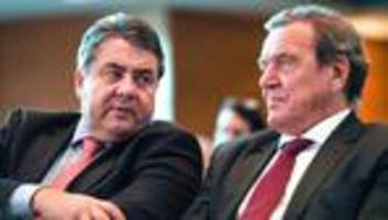 SPD: Sigmar Gabriel sieht zwiespältiges Bild von Gerhard Schröder