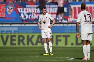 Albtraum für den FC Bayern: Goretzka und Co gehen in Heidenheim unter