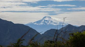 in ecuador - zwei deutsche nach lawine auf vulkan vermisst - suchbedingungen „nicht optimal“