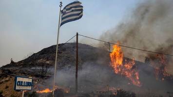 Zivilschutz warnt vor hoher Waldbrandgefahr in Griechenland