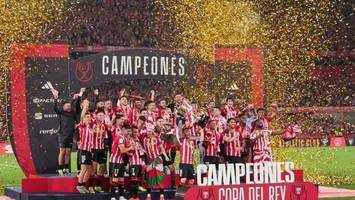 Bilbao gewinnt Pokalfinale in Spanien