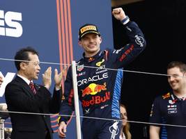 Formel 1 in Japan: Verstappen rast zum nächsten Sieg