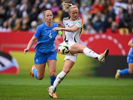 DFB-Frauen: Schüller trifft doppelt gegen Island
