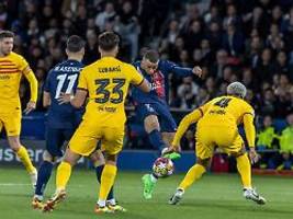 Führung wechselt hin und her: Fünf Tore: Barça gewinnt großen Fight gegen PSG