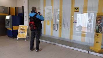 postbank-filialen am donnerstag wegen warnstreiks geschlossen