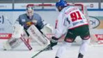 eishockey: adler mannheim holen esposito von augsburg