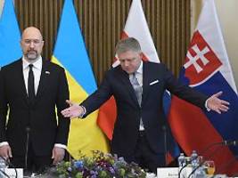 slowakei unterstützt eu-ansinnen: fico setzt sich überraschend und deutlich für ukraine ein