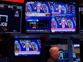 Zinshoffnungen bleiben: Wall Street steckt gut Talfahrt weg