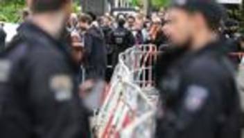 extremismus: großes polizeiaufgebot zum «palästina-kongress» in berlin