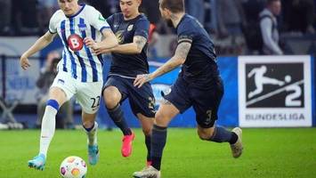 Keine Chance für Hansa: Hertha gewinnt souverän 4:0