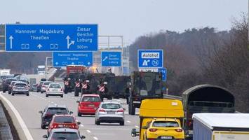 Nato-Übung: Militärkonvois fahren durch mehrere Bundesländer
