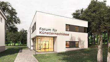 Forum für Künstlernachlässe bekommt neues Archivgebäude