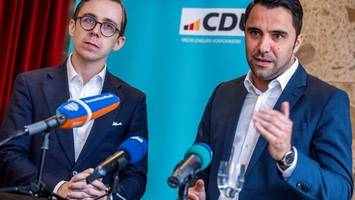 CDU in MV stellt Führungspersonal neu auf