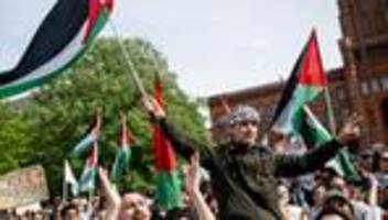 Palästina-Kongress: Hunderte demonstrieren gegen Verbot von Palästina-Kongress