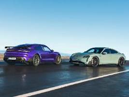 Der Tesla-Plaid-Angreifer: Taycan Turbo GT - bis dato stärkster Porsche startet